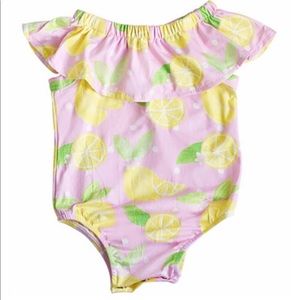 Bailey’s Blossoms Flutter Sleeve Romper